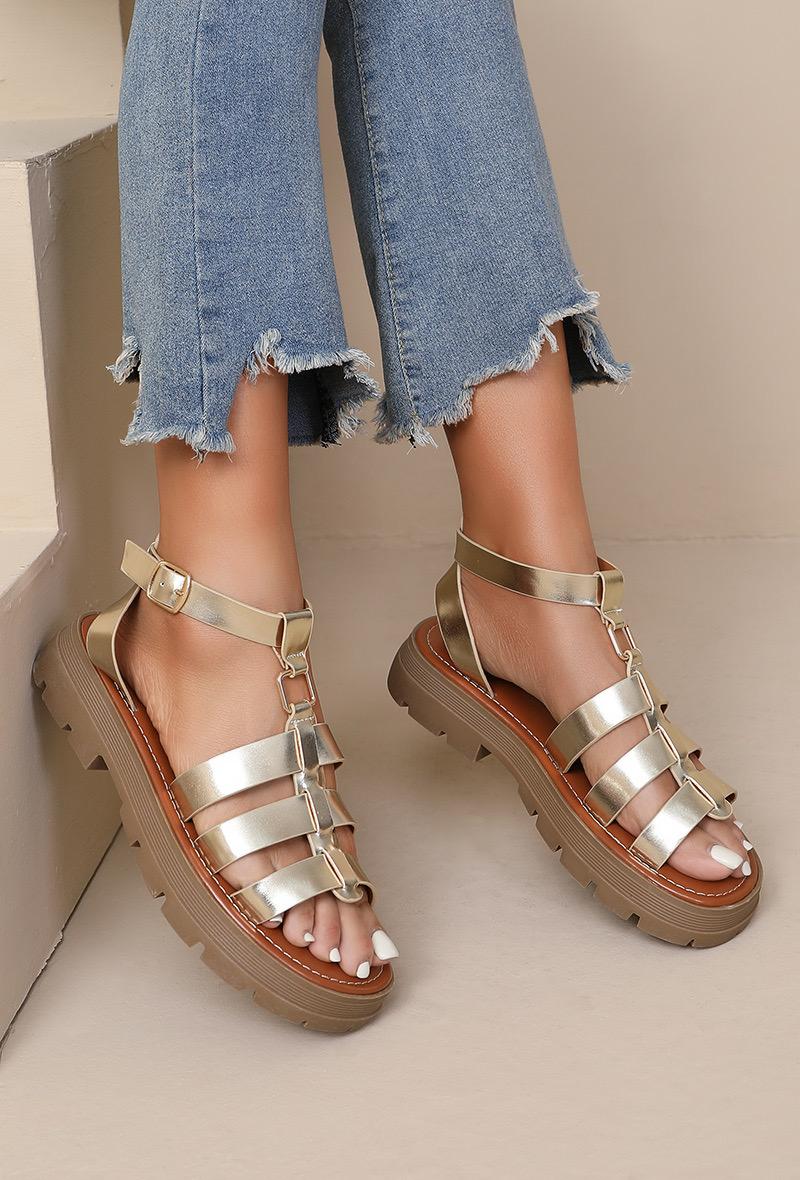 Leather Look Gladiator Sandals-PACK OF 12